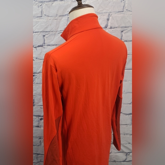 Arteryx Men's Half Zip Jacket 'Delta LT Zip' Orange Windbreaker Size Large - Picture 8 of 13